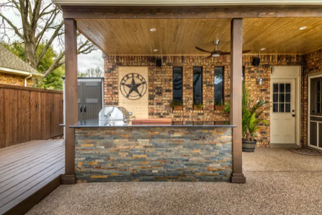 Denton Apartments with Outdoor Kitchen