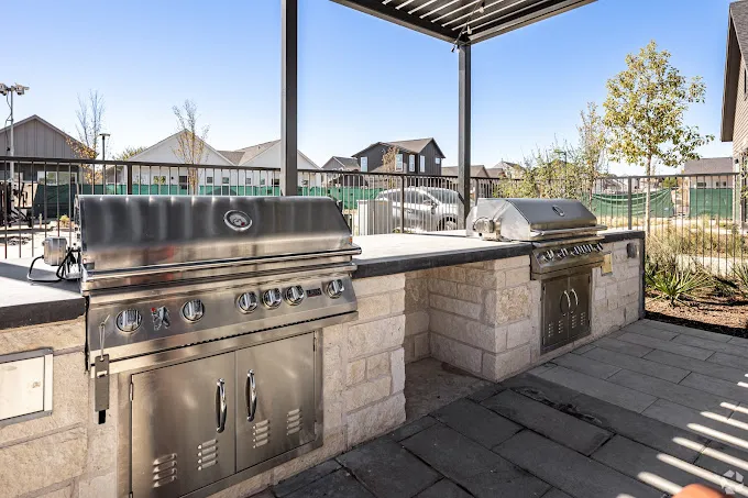 Perch Denton Apartments with Outdoor Kitchen